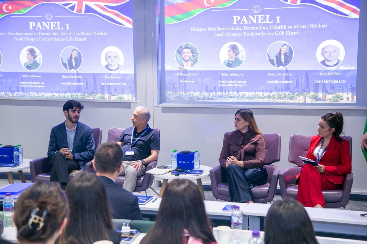 Fuad Muradov Londonda forumda iştirak edib  - FOTOLAR